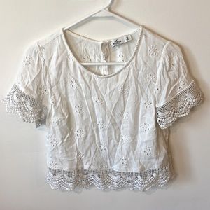 Women’s white blouse, Hollister, small